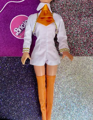 Roupinha boneca Xuxa tamanho média 