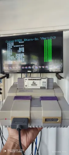 Super Nintendo FAT 001 completo everdrive 900 jogos controle fonte e cabo av