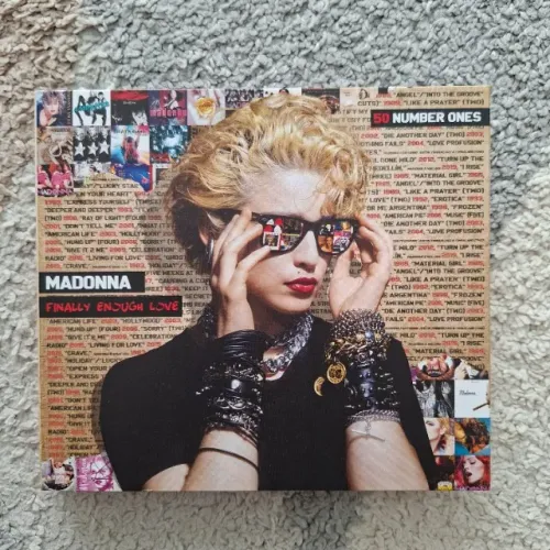 CD importado Madonna - Finally enough love 50 number ones