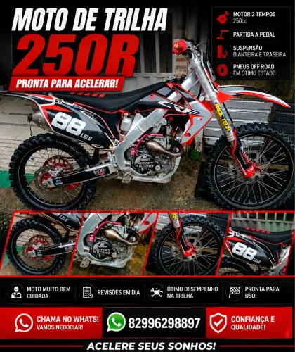 CRF 250R 2012 - PRONTA PRA ANDAR!