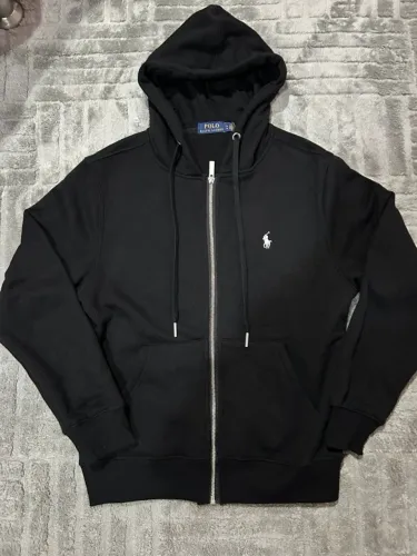 Moletom Polo Ralph Lauren Preto com Capuz - Tamanho M