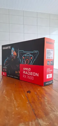 Placa de Vídeo AMD Radeon RX 7600 8GB GDDR6 | Alto Desempenho para Games!