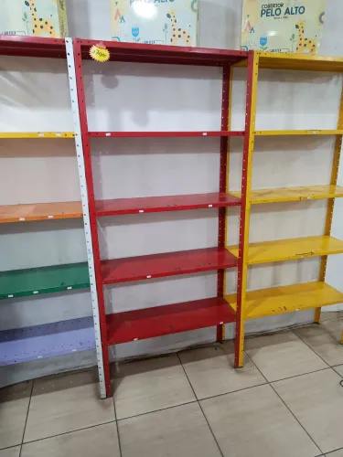Prateleira de aço para loja
