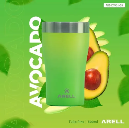 Copo Térmico ARELL Abacate - Novo