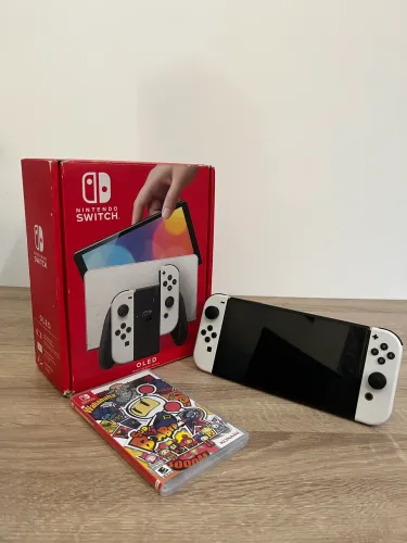 NINTENDO SWITCH OLED + 1 Jogo