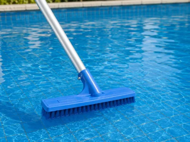 Escova reta Piscina