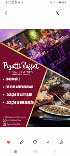 Pizatti buffet &Decoração