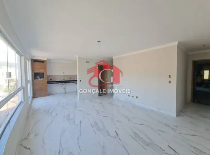 Apartamento Novo, 3 dorm, 1 suíte, Varanda Gourmet, prox. ao Horto Florestal