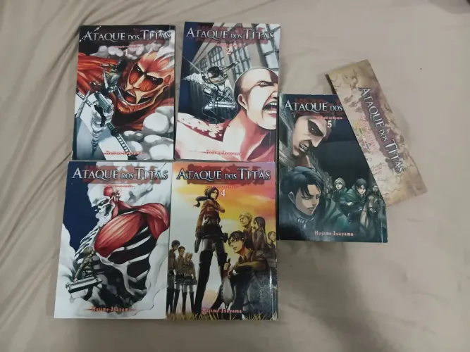 mangás attack on titan
