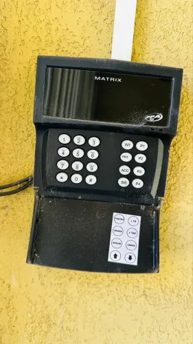Teclado de Controle de Acesso e Receptor PPA Matrix 433,92 MHz (Com Fonte)