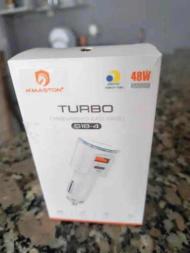 Carregador turbo veicular 48w, retirar no bairro Cajuru