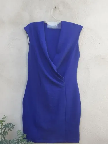 vestido azul forever 21