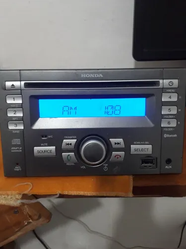 Rádio Cd Original Honda City 2009 a 2014 funcionado!