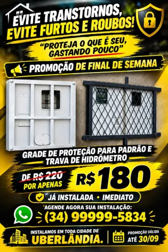 Grade Proteção para padrão de energia