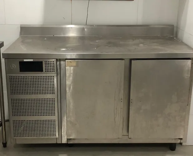 Balcão refrigerado inox 2 portas