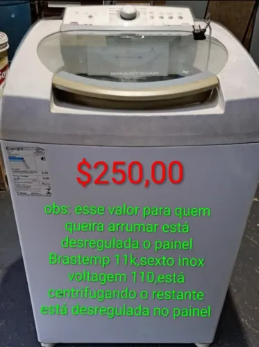 Máquina de lavar roupa Brastemp 11k