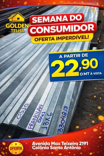 Telha Galvalume de zinco 