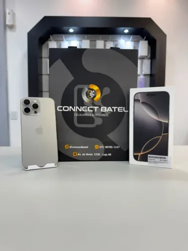 iPhone 16 Pro Max 512gb Natural - Garantia Ate Abril/27 - Bateria 100% - 5799,00 Loja