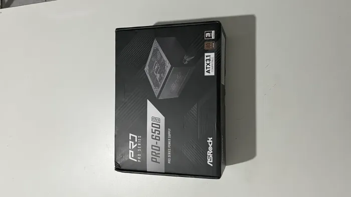 VENDO FONTE ASROCK PRO 650B