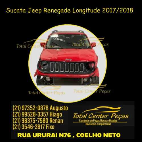 Sucata Jeep Renegade Longitude17