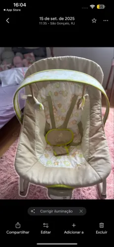 Cadeirinha de descanso mastela