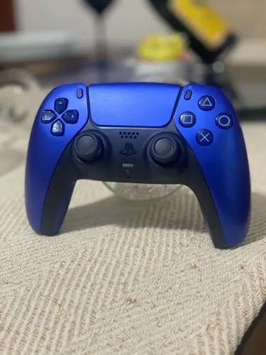 Controle Sony Dualsense de PlayStation 5 (PS5) - Cobalt Blue
