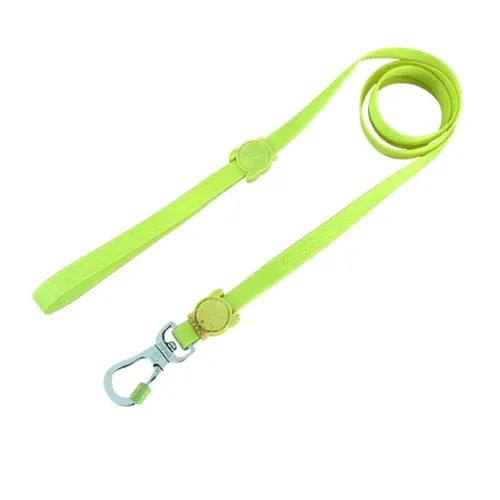 Guia Coleira Zee Dog Neopro Verde Limão 1,20m Tamanho P