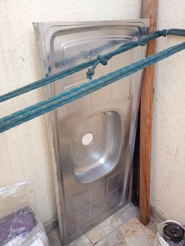PIA PARA COZINHA DE INOX 120X50