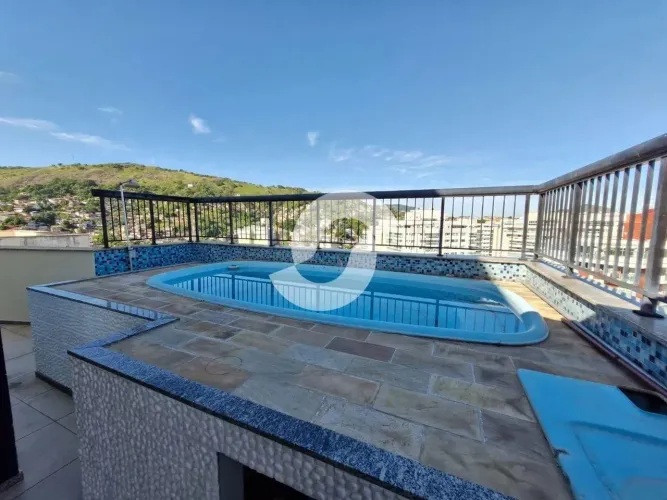 Cobertura de 179 m² na Juiz Goulart Monteiro - Vital Brasil - Niterói - RJ, à venda por R$