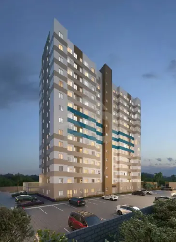 Flor de Lótus Mais Viver: Apartamento com 2 Quartos e Varanda na Aruana