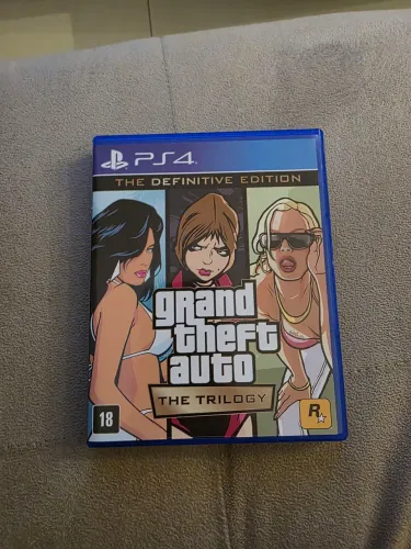 GTA trilogy PS4 (San Andreas, Vice City e GTA 3)