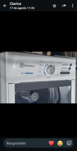 Máquina de lavar Electrolux usada 