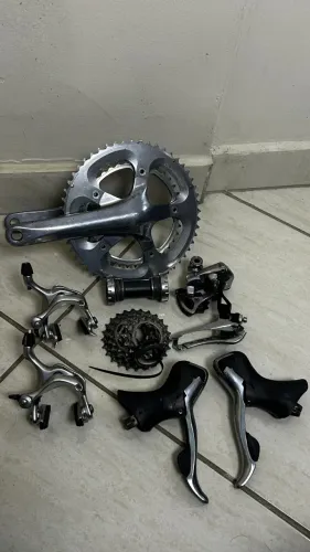 Grupo Shimano Dura Ace 7800 + Rodas Dura Ace