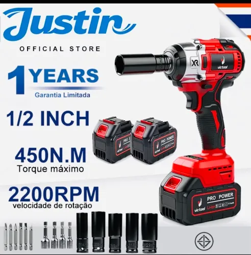 Chave impacto XR VICTOOL 21V.
