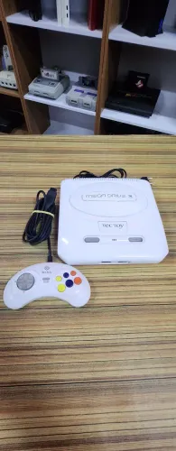 Mega drive 3 branco original raridade nostálgica