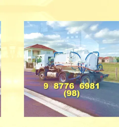 Limpa Fossa em São Luís! Serviço rápido e eficiente, ligue já: 98?9?8776?6981