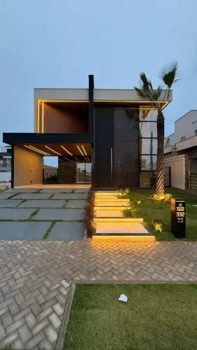Locação de Casa No Alphaville 4 - Casa Com Ambientes Entregues Projetados, Mobiliados E De