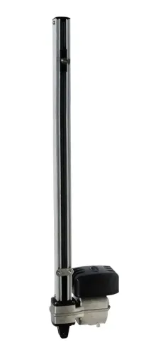 cabo para motor basculante rossi aço galvanizado +acessorios e instalado.