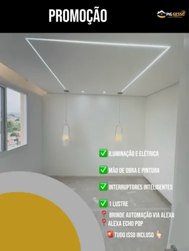 Forro de Drywall Completo Melhor preço 