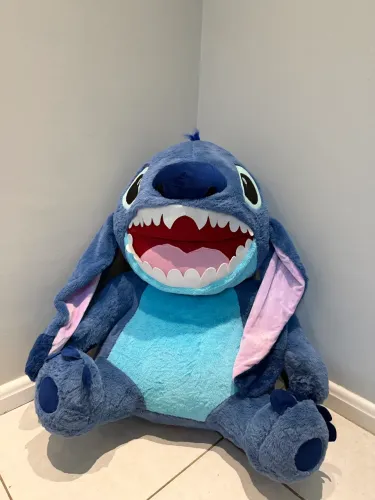 Urso pelúcia stitch gigante