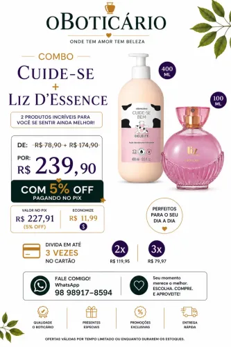 Perfume + Hidratante corporal