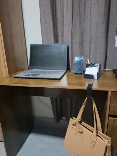 Kit organizador mesa escritorio com porta caneta, celular e bolsa e organizador de cabos