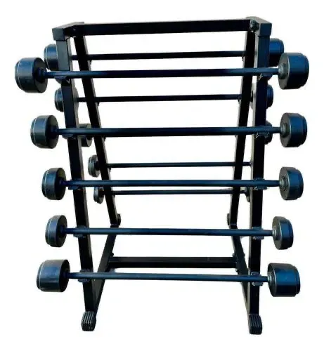 Barras com Suporte de 12kg ao 30kg , 10 Barras