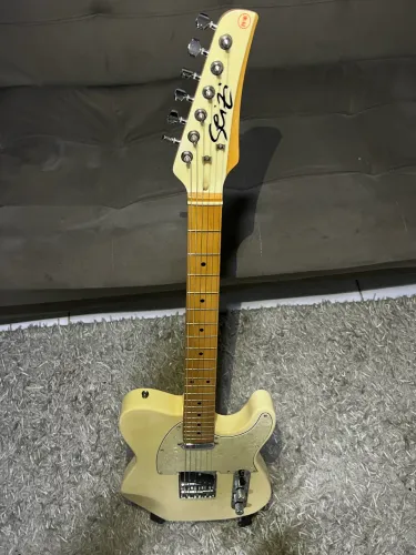 <GUITARRA SEIZI TELECASTER TELEVISION GOLD