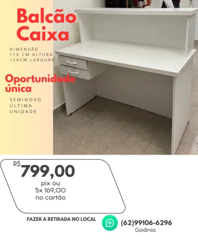 Balcão caixa loja