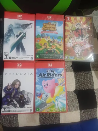 Jogos de nintendo switch 1 e 2 