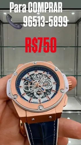 Relógio HUBLOT MIAMI MULTIFUNCIONAL ENTREGAMOS