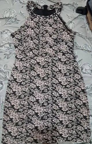 Vestido de festa forrado