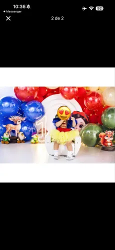 Vestido branca de neve 