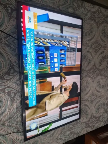 Tv samsung 43 smart semi nova